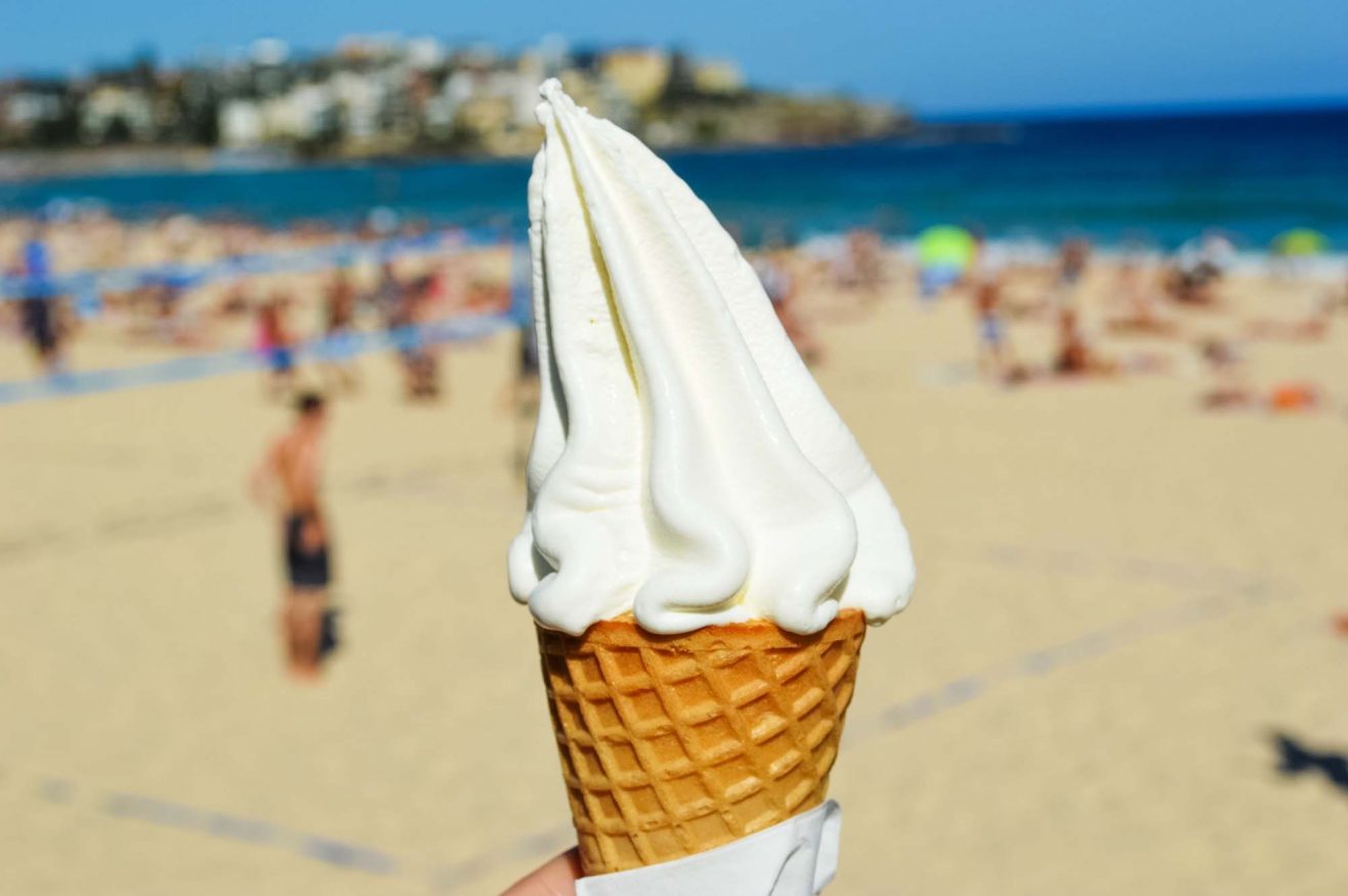 Backpacking Australia @exploreshaw summer in Australia ice cream