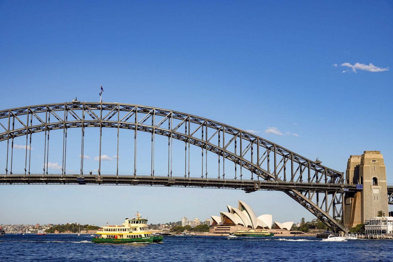 Backpacking Australia @exploreshaw Sydney Harbour Bridge