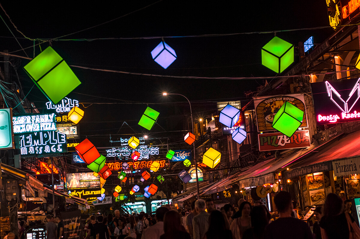 backpacking southeast asia - lights