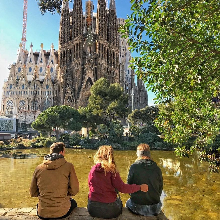 backpacking europe - La Sagrada Familia, Barcelona