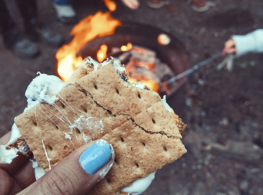 backpacking USA - smores