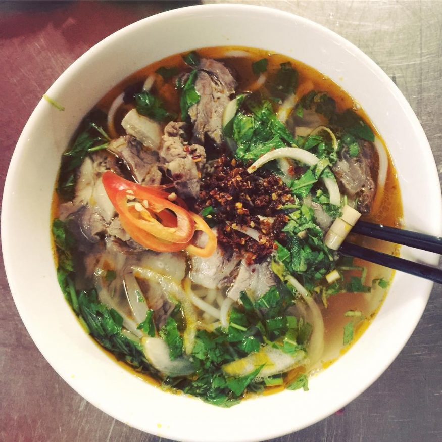 Backpacking Vietnam - Bun Bo Hue